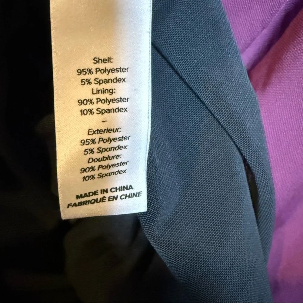 Cinc a Sept Kaily Rich Purple Jersey‎ Twisted Halter Midi, Women’s size 0 - Picture 5 of 6